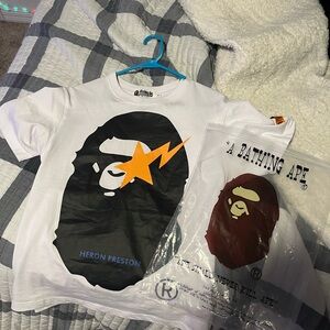 Bape X heron Preston